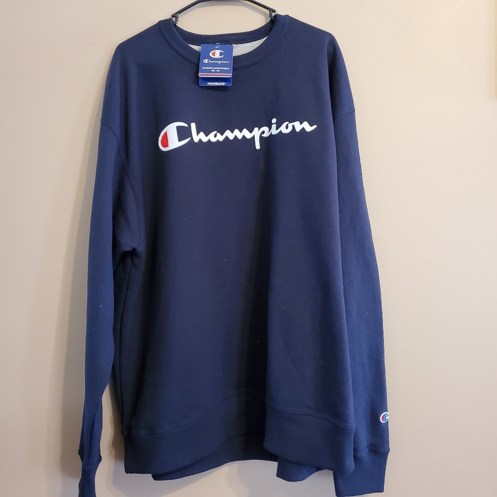 Blue Champion Sweatshirt - Picture 1 of 3